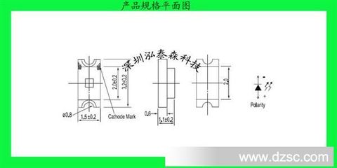 厂家贴片发光二极管1206翠绿